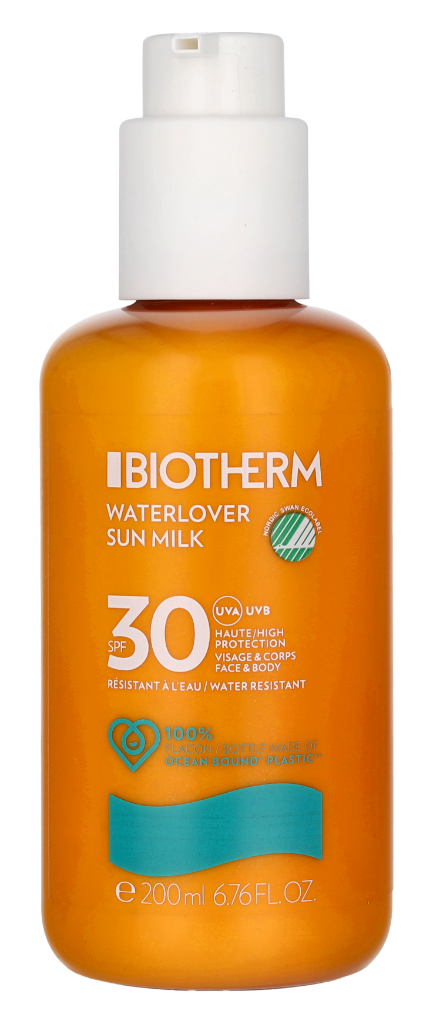 Biotherm Waterlover Sun Milk w/Pump
