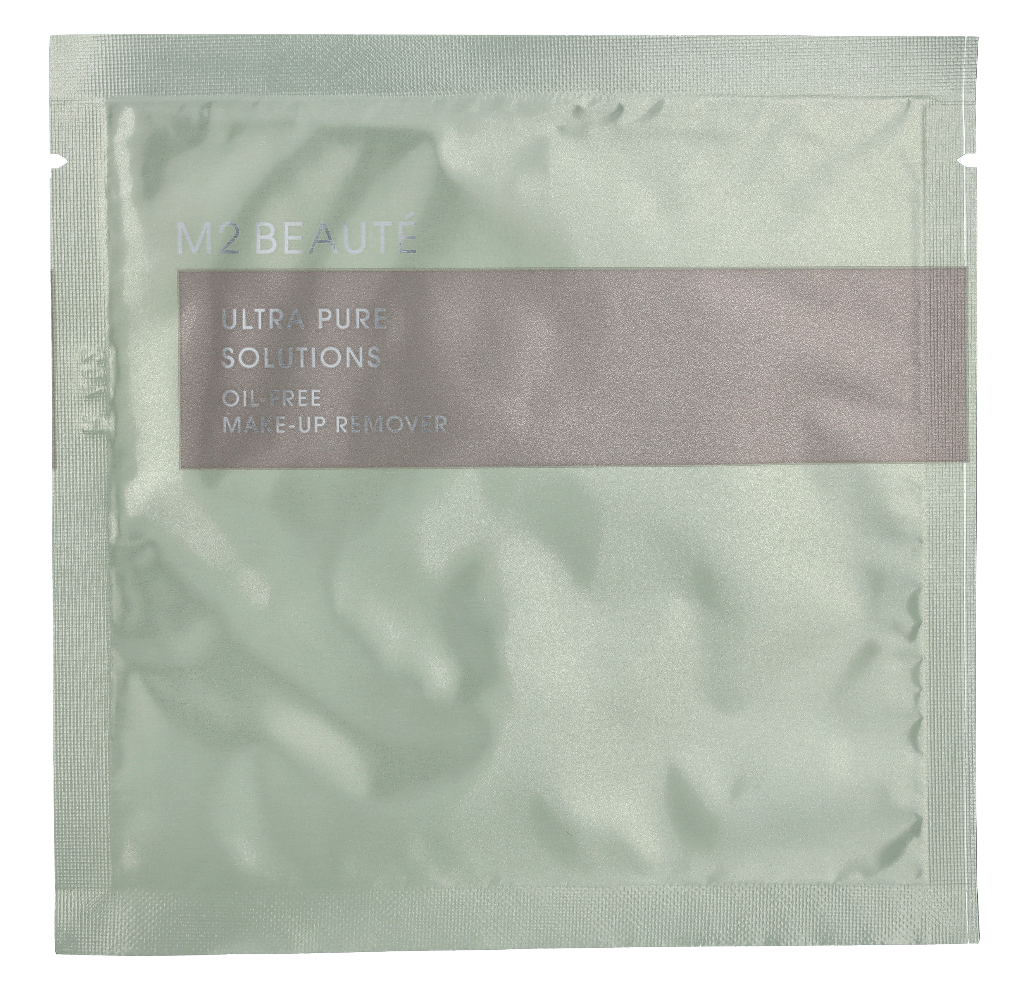 M2 Beaute Oil-Free Make-Up Remover - Sachets 7 stuk