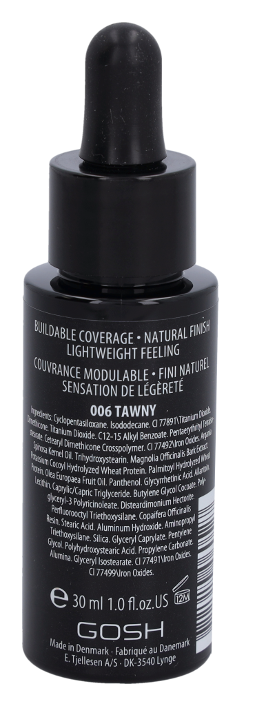 Gosh Foundation Drops SPF10 30 ml