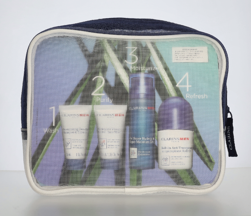 Clarins Men Grooming Essentials Travel Set 163 ml