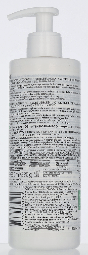 Vichy Dercos Anti-Dandruff Shampoo