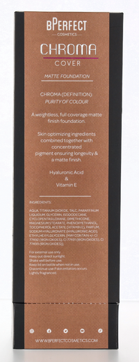 BPerfect Chroma Cover Matte Foundation 30 ml