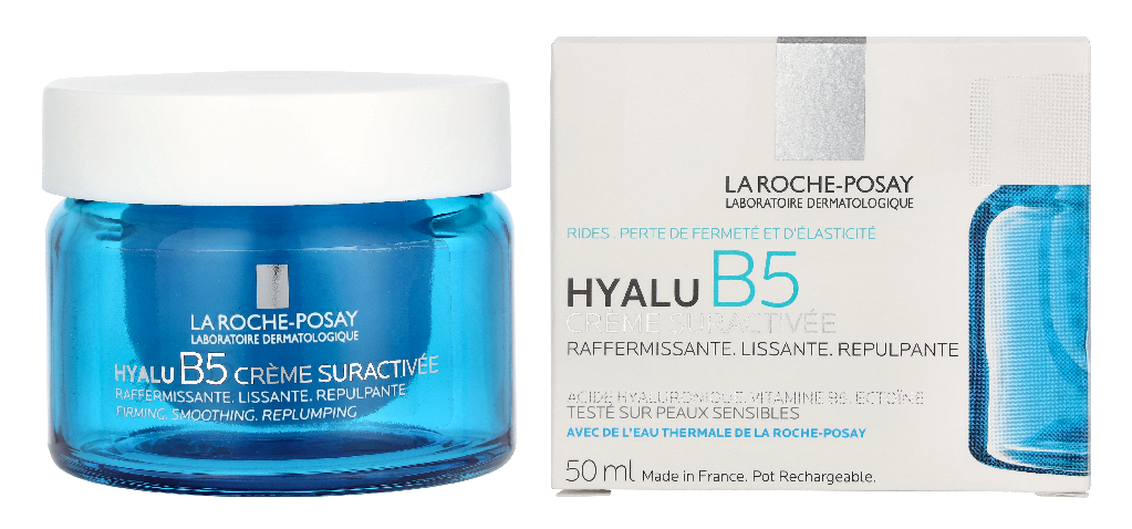 LRP Hyalu B5 Super-Activated Cream HYALU B5 CRÈME SURACTIVÉE RAFFERMISSANTE, LISSANTE ET REPULPANTE 50 ml