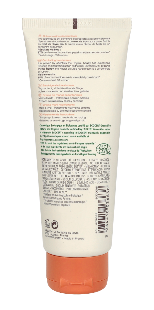 Melvita Nectar De Miels Comforting Hand Cream
