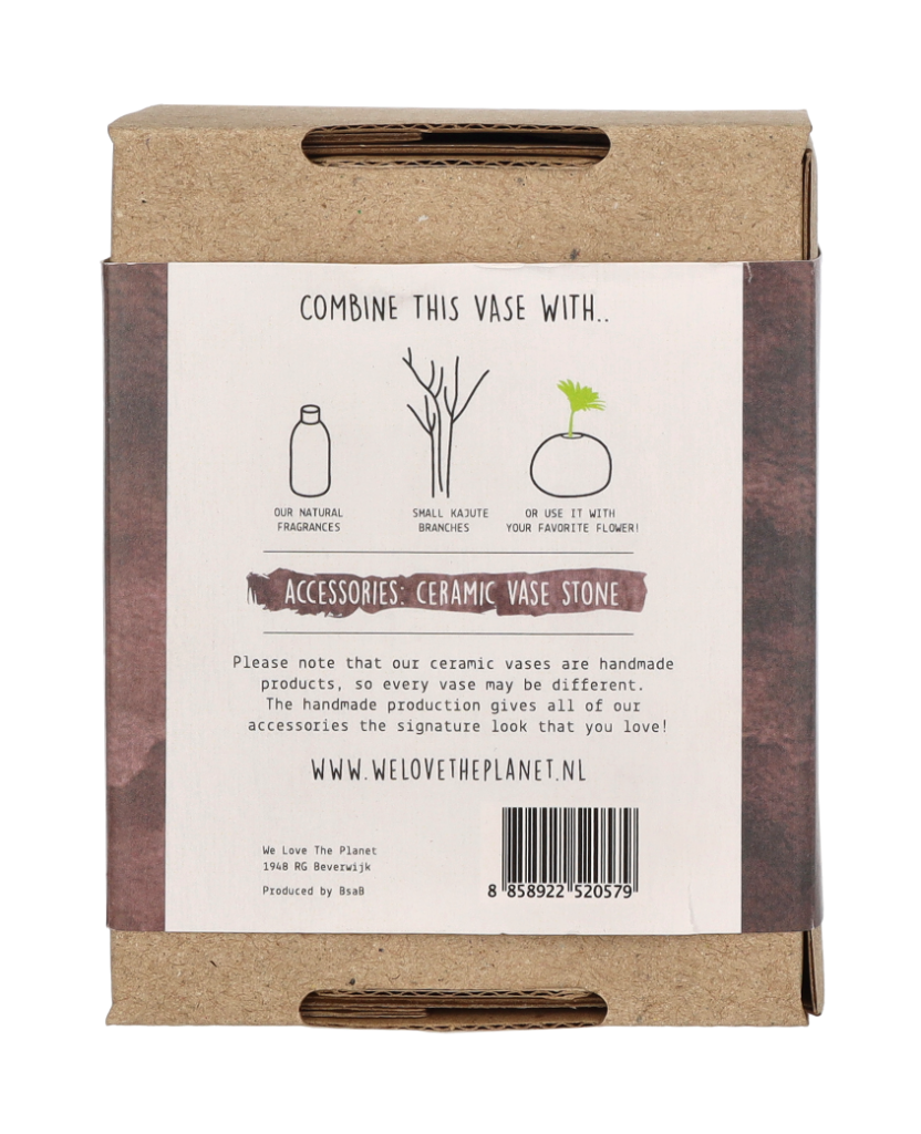 We Love The Planet Vase For Diffuser Sticks 1 stuk