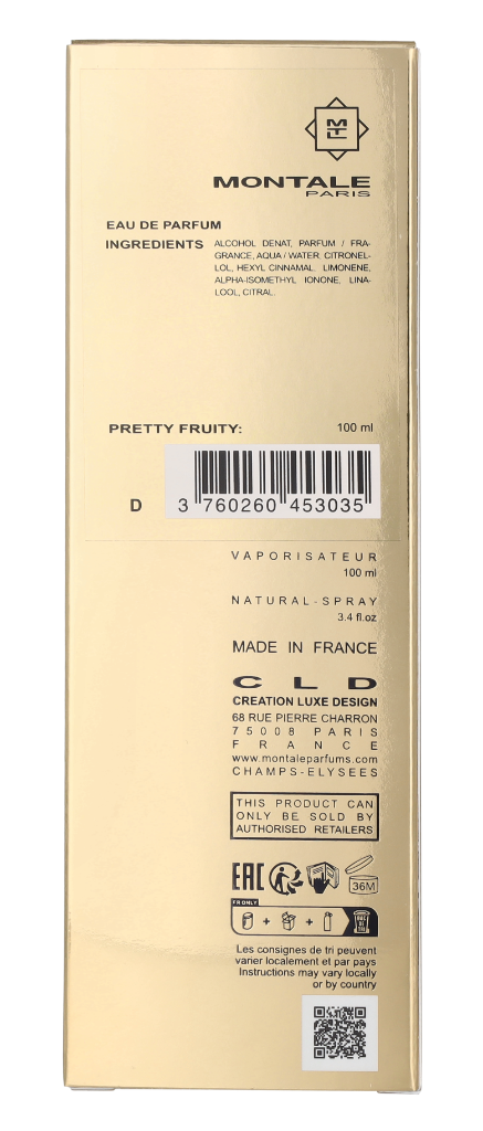 Montale Pretty Fruity Edp Spray 