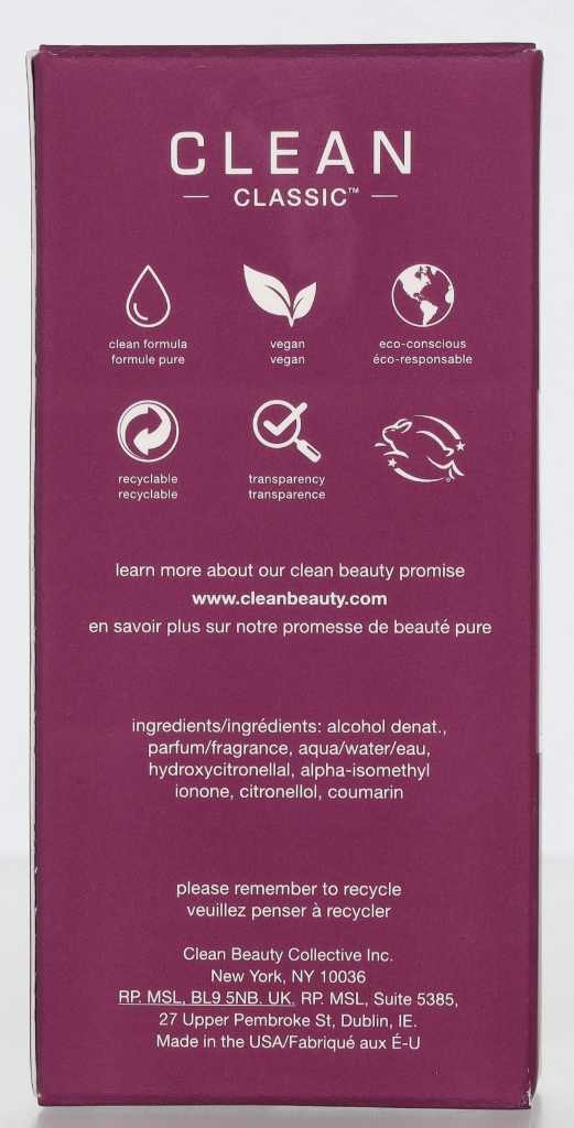 Clean Classic Skin Edp Spray 60 ml