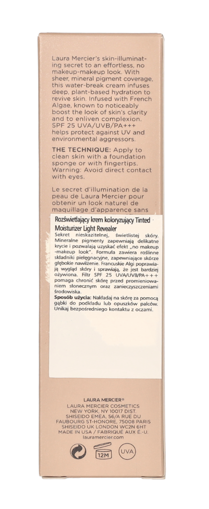 Laura Mercier Tinted Moisturizer Light Revealer SPF25 50 ml
