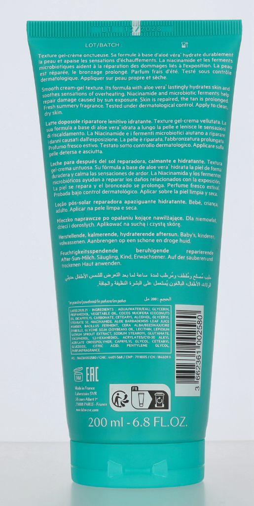 SVR Sun Secure After Sun Milk 200 ml