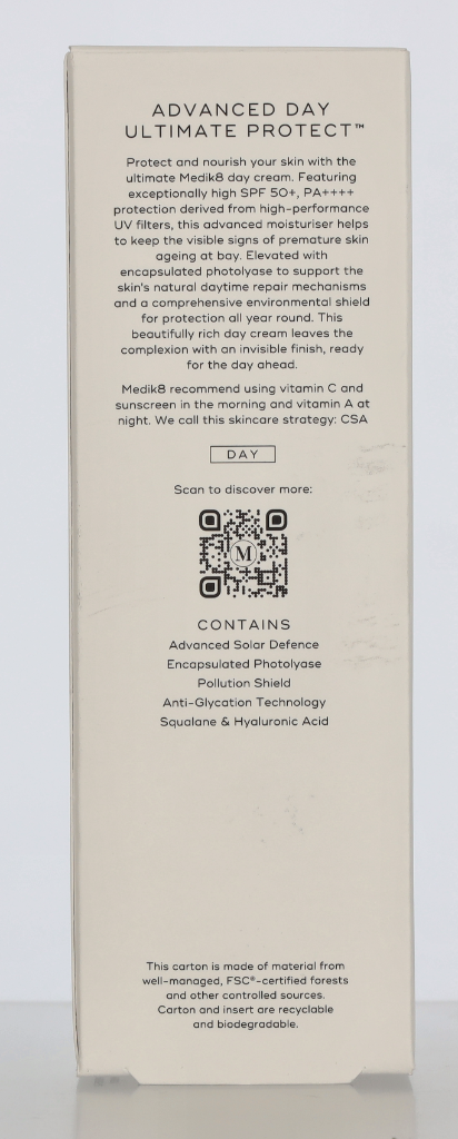 Medik8 Advanced Day Ultimate Protect Moisturiser SPF50+ 50 ml