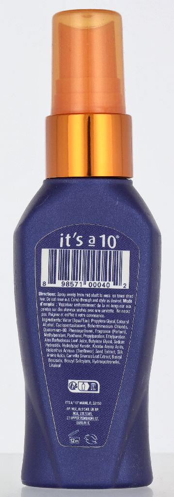 It's a 10 Miracle Leave-In Plus Keratin 59.10 ml