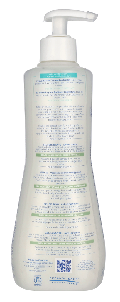 Mustela Cleansing Gel 500 ml