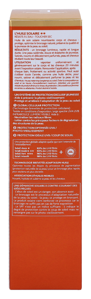 Esthederm Protective Sun Care Oil - Moderate 150 ml