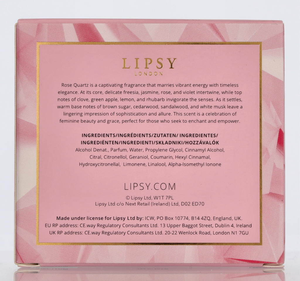 Lipsy Rose Quartz Edt Spray 30 ml