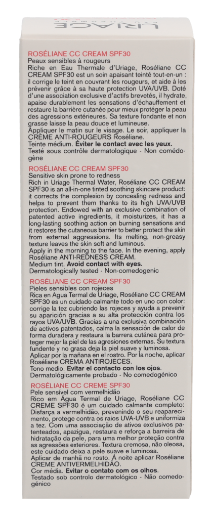 Uriage Roseliane CC Cream SPF30 40 ml