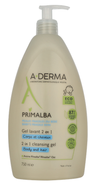 A-Derma Baby Primalba 2 In 1 Cleansing Gel