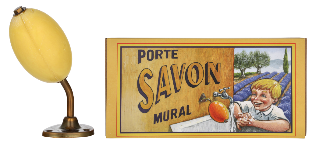 La Savonnerie De Nyons Rotating Soap With Brass Stand