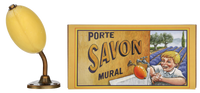 La Savonnerie De Nyons Rotating Soap With Brass Stand
