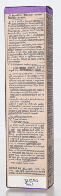 Schwarzkopf Blond Me Colors Lifting Creme Blondeur 60 ml