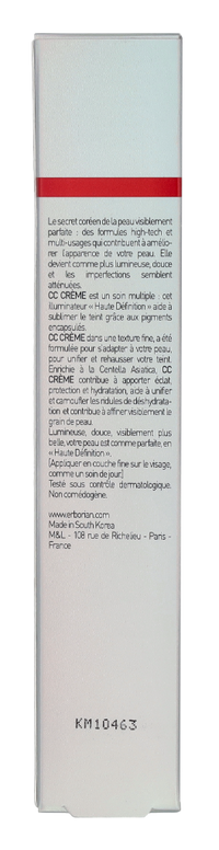 Erborian CC HD Radiance Face Cream SPF25 45 ml