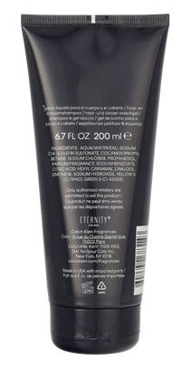 Calvin Klein Eternity For Men Hair & Body Wash 200 ml