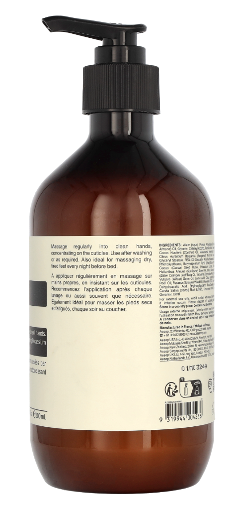 Aesop Reverence Aromatique Hand Balm 500 ml