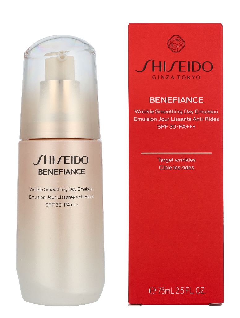 Shiseido Benefiance Wrinkle Smoothing Day Emulsion SPF30 75 ml