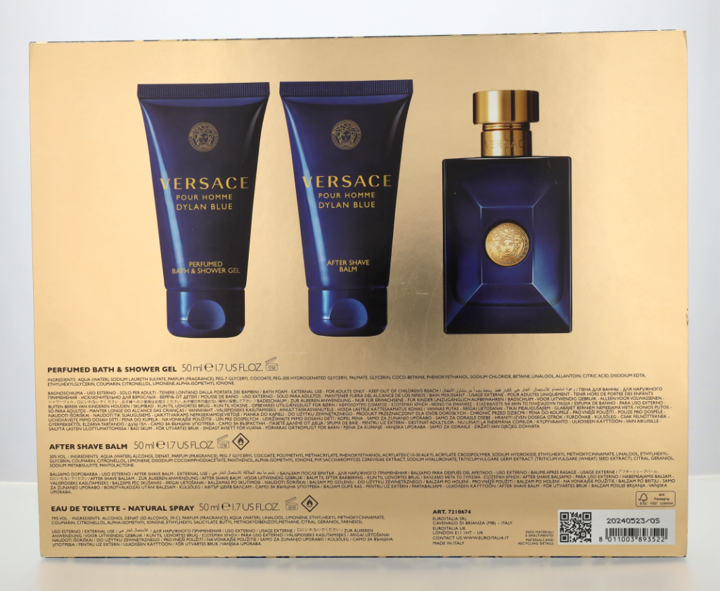Versace Dylan Blue Pour Homme Giftset 150 ml