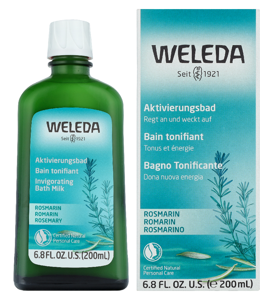 Weleda Rosemary Invigorating Bath Milk 200 ml