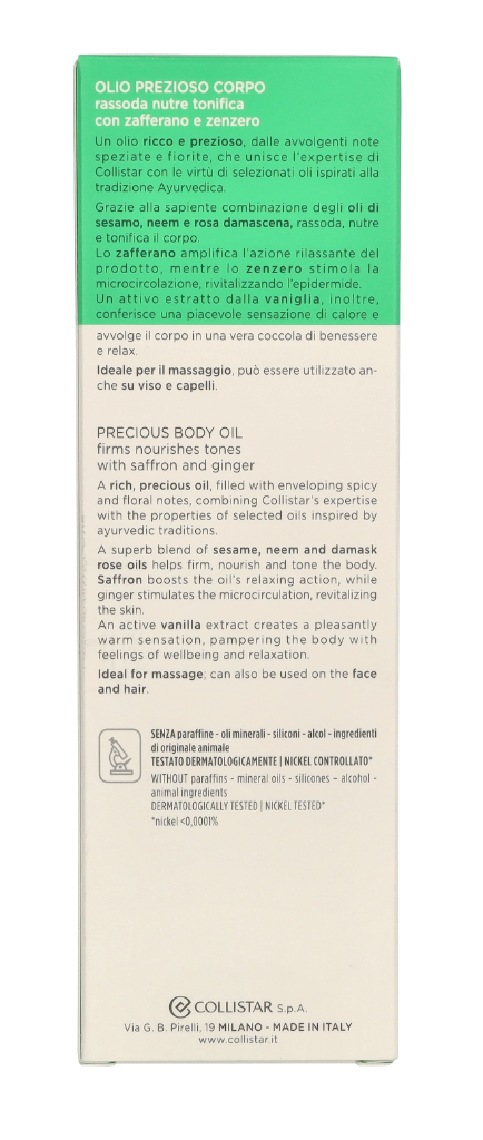 Collistar Precious Body Oil 150ml