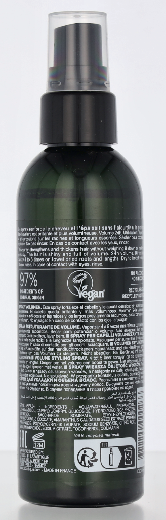Lazartigue Volumize Volume Hairspray 100 ml