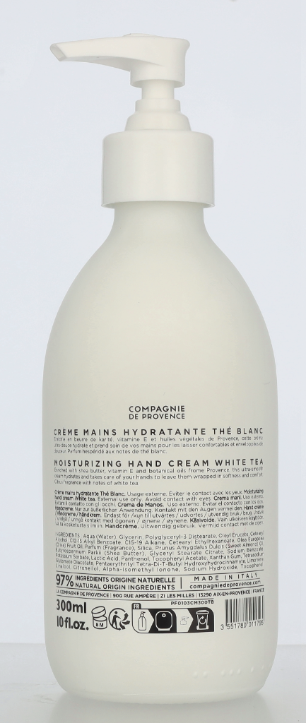 Compagnie De Provence White Tea Hand Cream 300 ml