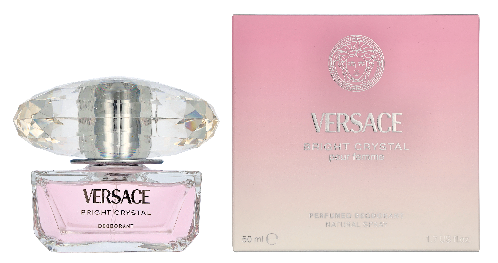 Versace Bright Crystal Natural Deo Spray 50 ml