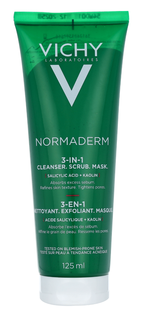 Vichy Normaderm Cleanser 3 In 1 Acne Treatment 125 ml