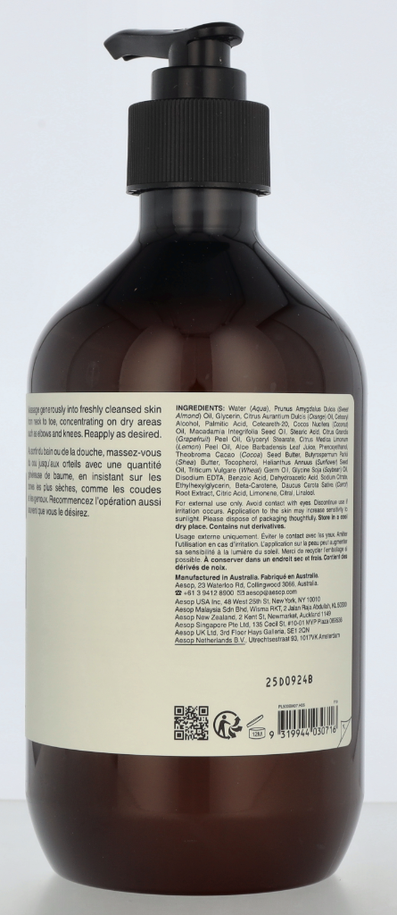 Aesop Rind Concentrate Body Balm 500 ml