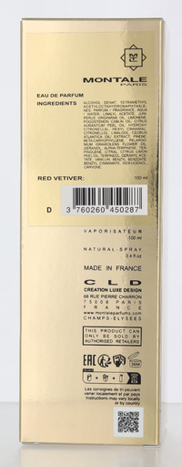 Montale Red Vetiver Edp Spray 100 ml