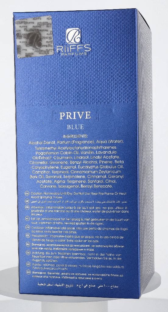 Riiffs Prive Blue Edp Spray 100 ml