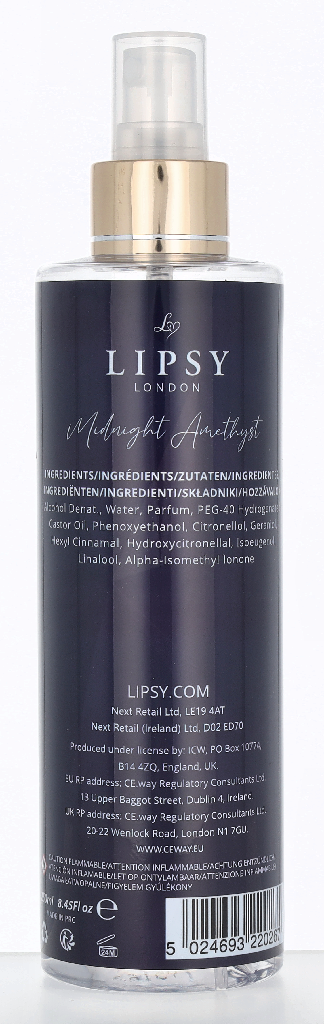Lipsy Midnight Amethyst Body Mist 250 ml