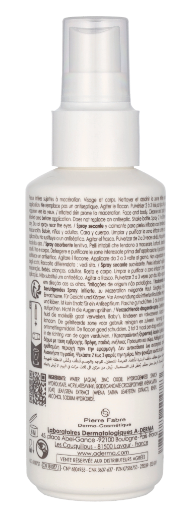 A-Derma Cytelium Drying Spray 100 ml