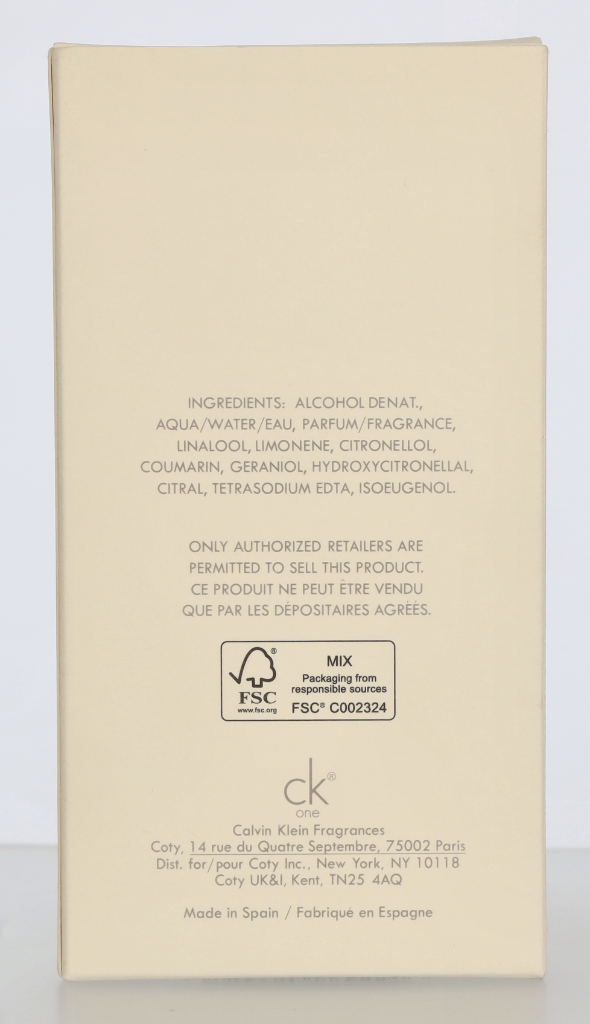 Calvin Klein Ck One Eau de toilette Spray
