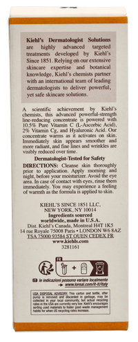 Kiehl's Powerful Strength Line Reducing Concentrate 100 ml
