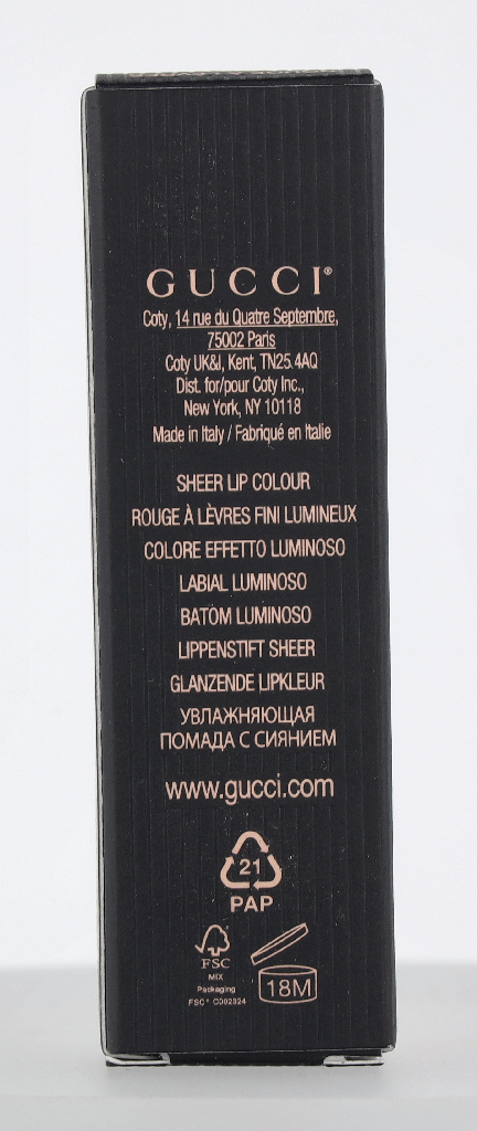 Gucci Rouge Voile Lip Colour 3.50 g