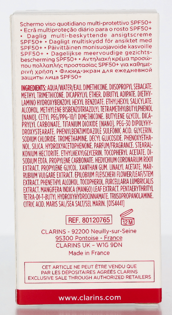 Clarins Invisible UV Plus Skin Barrier SPF50 30 ml