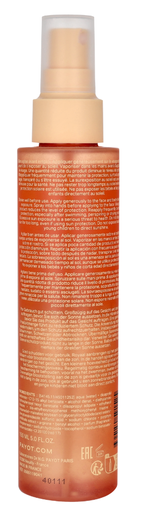 Payot Fresh Solar Water SPF30 150 ml
