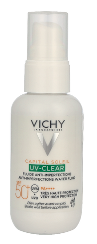 Vichy Capital Soleil UV Clear Anti-Imperfections Water SPF50 40 ml