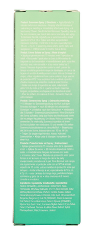 Coola Ocean Salted Sage Scalp & Hair Mist SPF30 60 ml