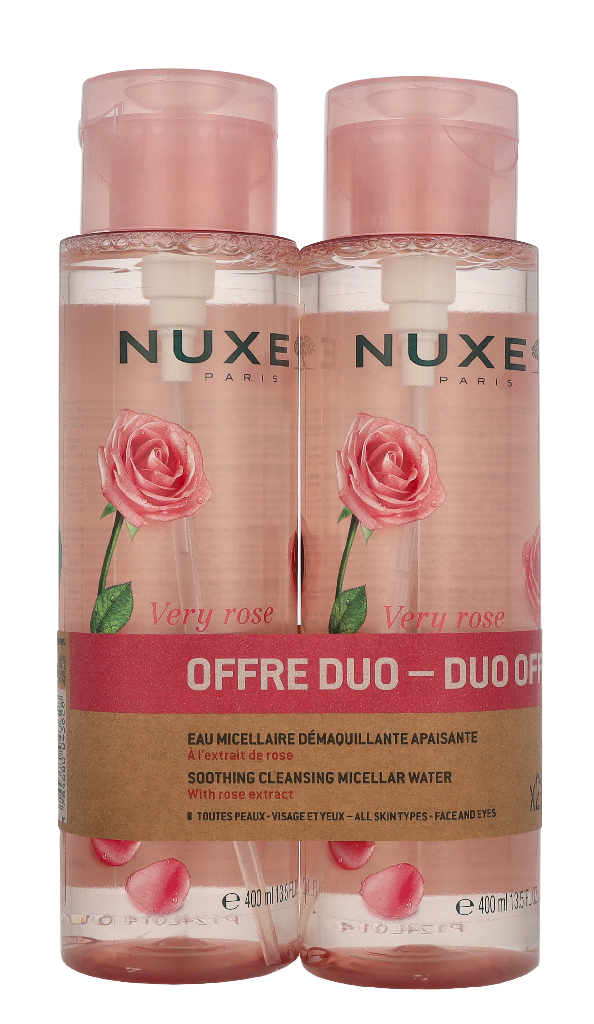 Nuxe Very Rose Micellar Water Duo 800 ml