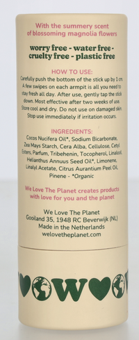 We Love The Planet Original Deodorant Stick 40 g