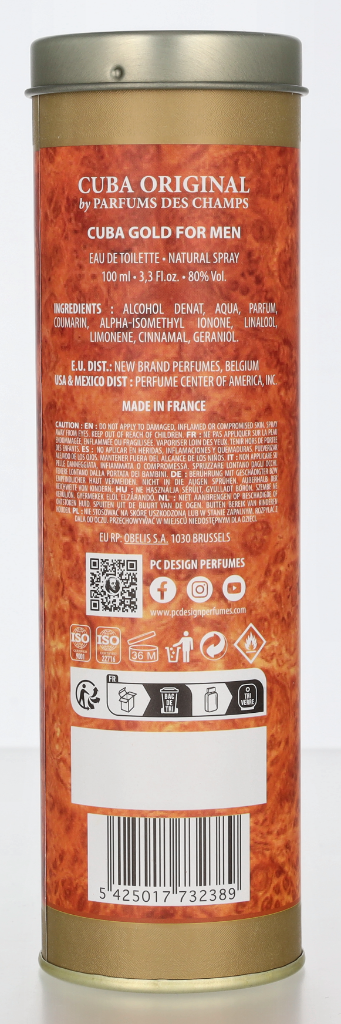 Cuba Gold Eau de toilette Spray