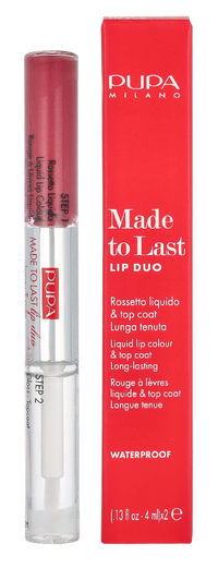 Pupa Made To Last Lip Duo Lipstick 8 ml